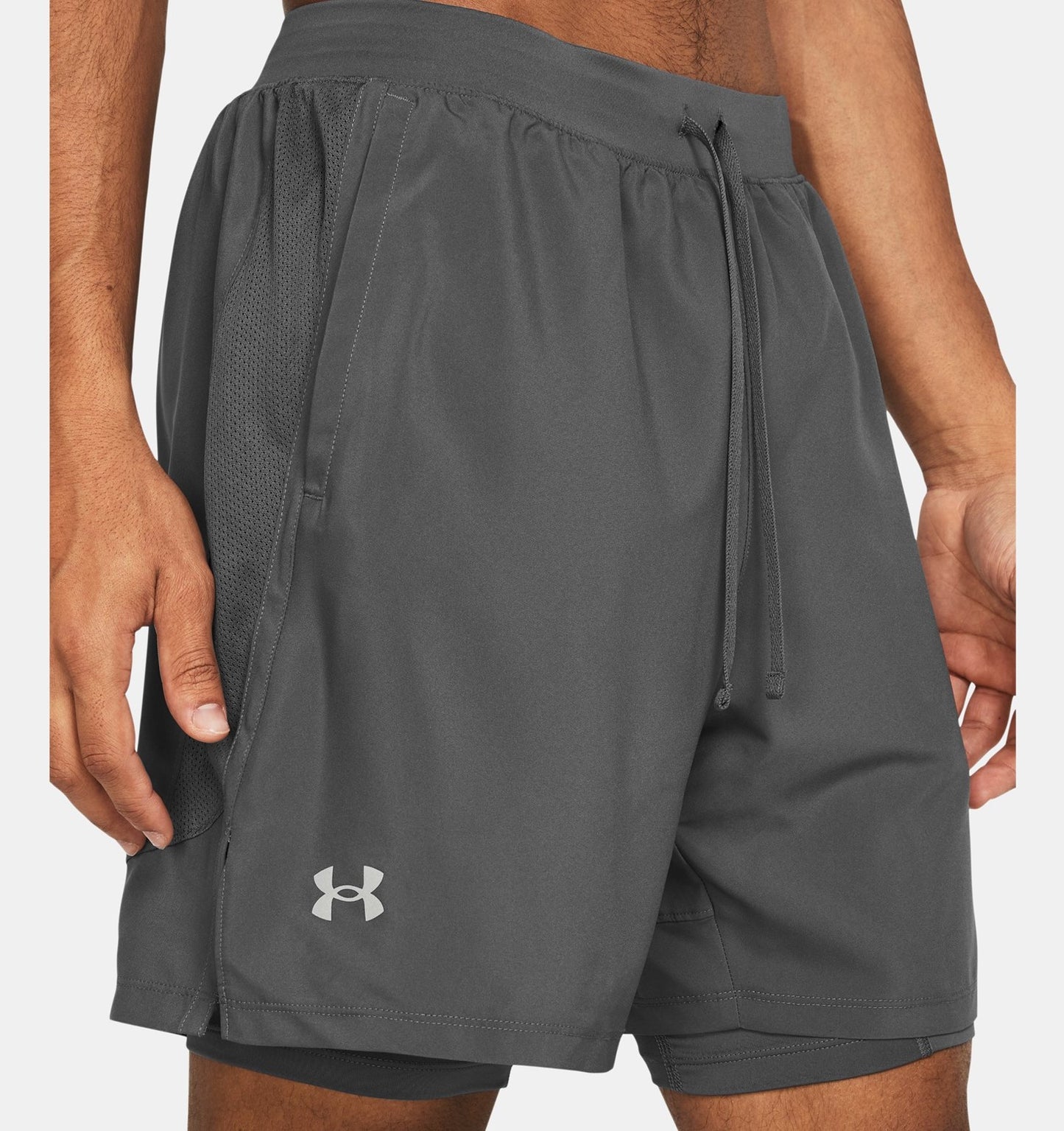 UNDER ARMOUR LAUNCH 7" 2IN1 SHORTS