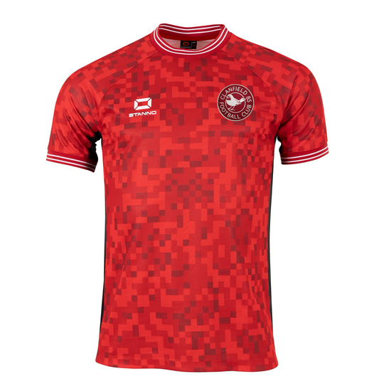 CLANFIELD FC PIXEL HOME SHIRT S/S JNR