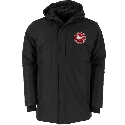 CLANFIELD FC PRIME PADDED COACH JACKET JNR