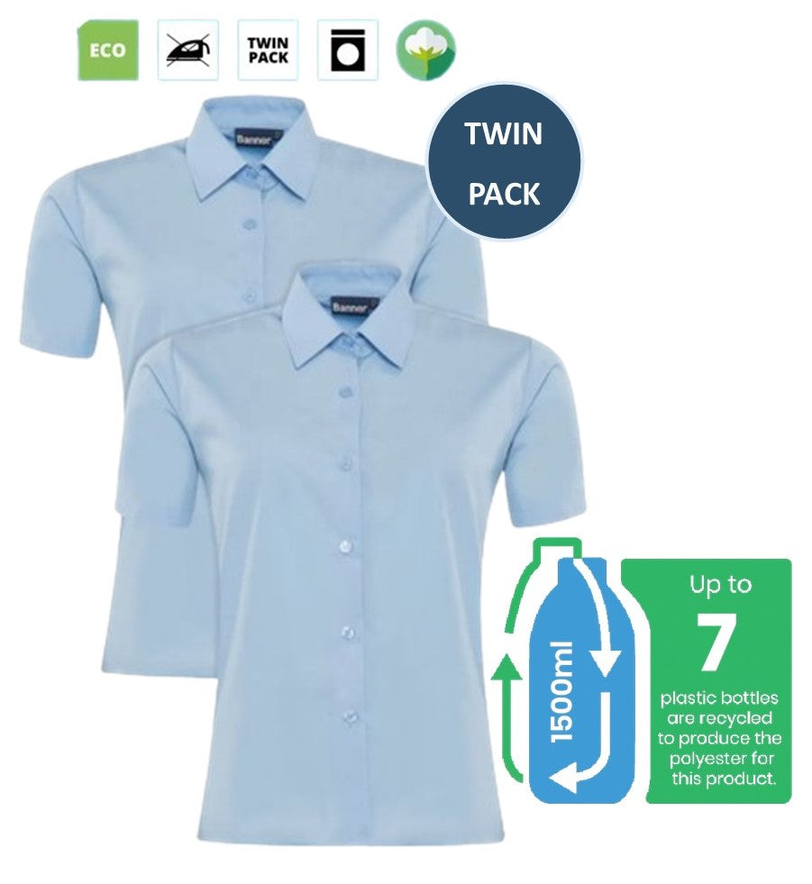 THE HSL TWIN PACK BLOUSE S/S 38"-48" CHEST