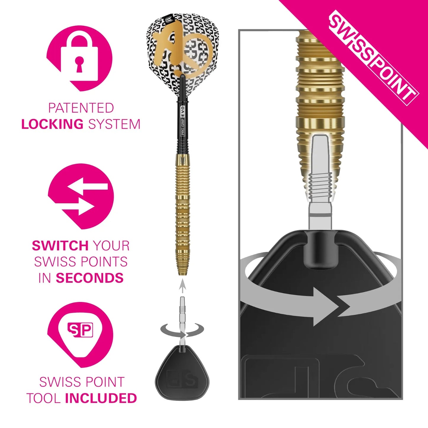 TARGET BOLIDE ENVY 01 90% SP DARTS