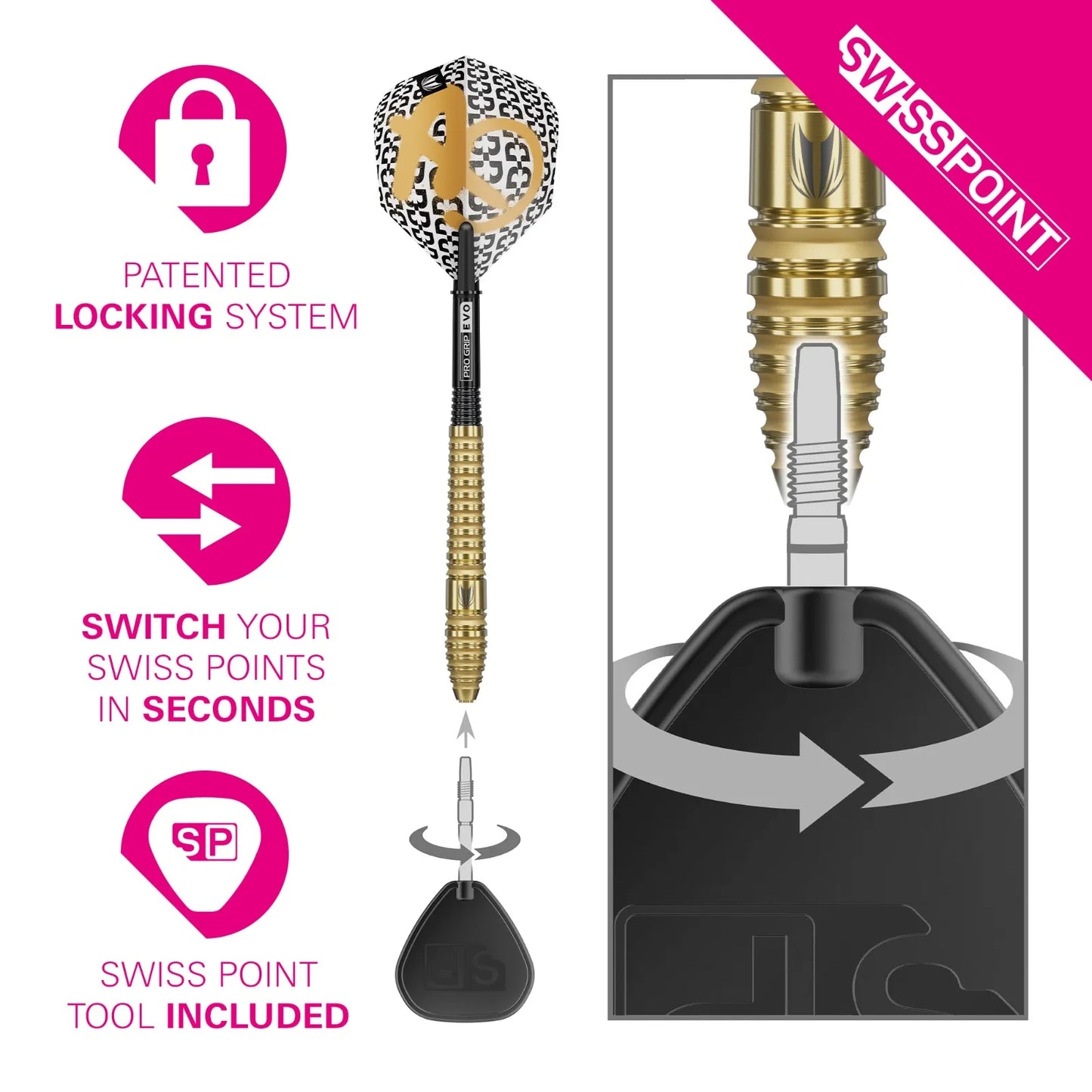 TARGET BOLIDE ENVY 03 90% SP DARTS