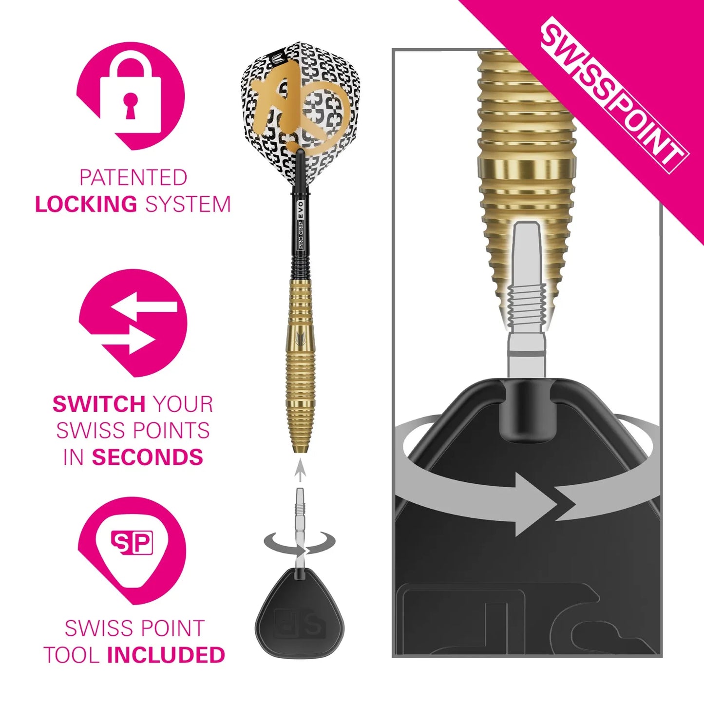 TARGET BOLIDE ENVY 05 90% SP DARTS