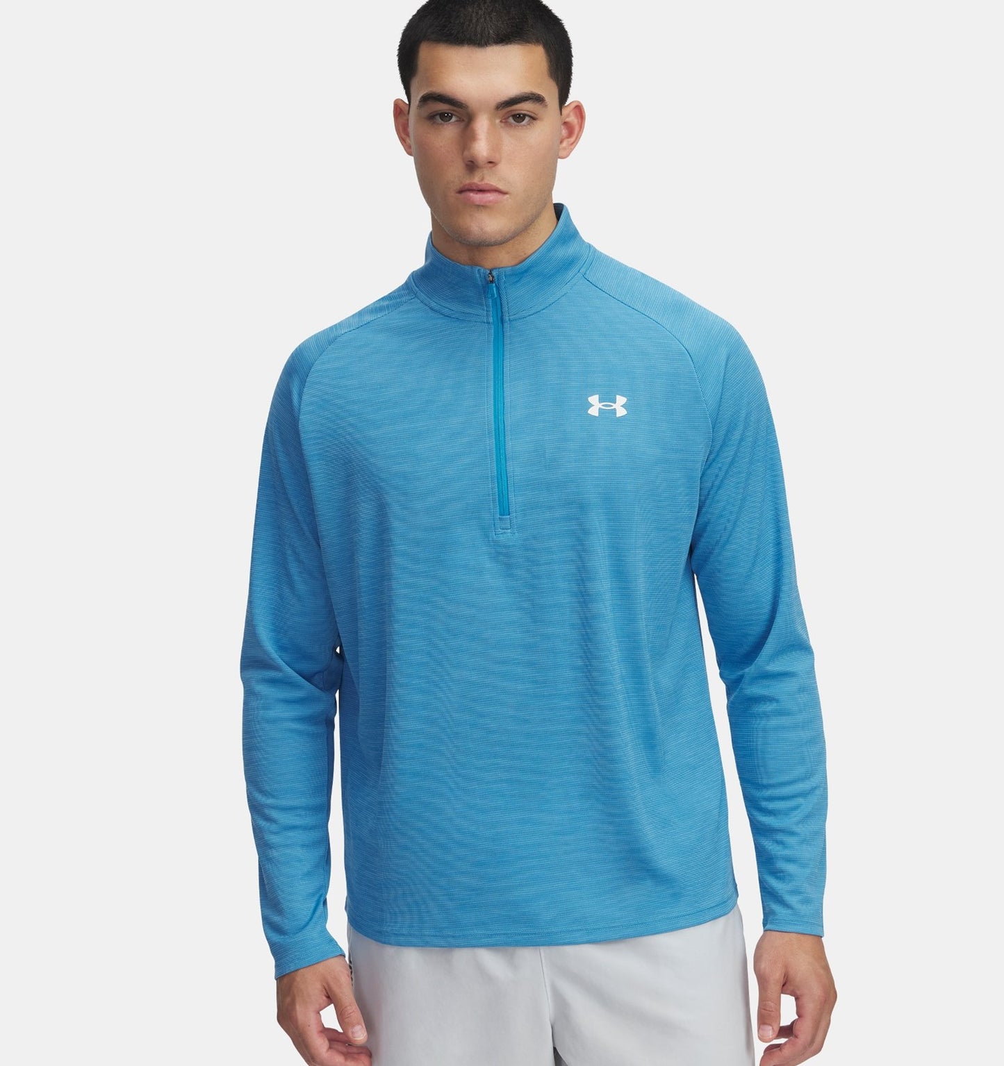 UNDER ARMOUR TECH TEXTURED HALF ZIP