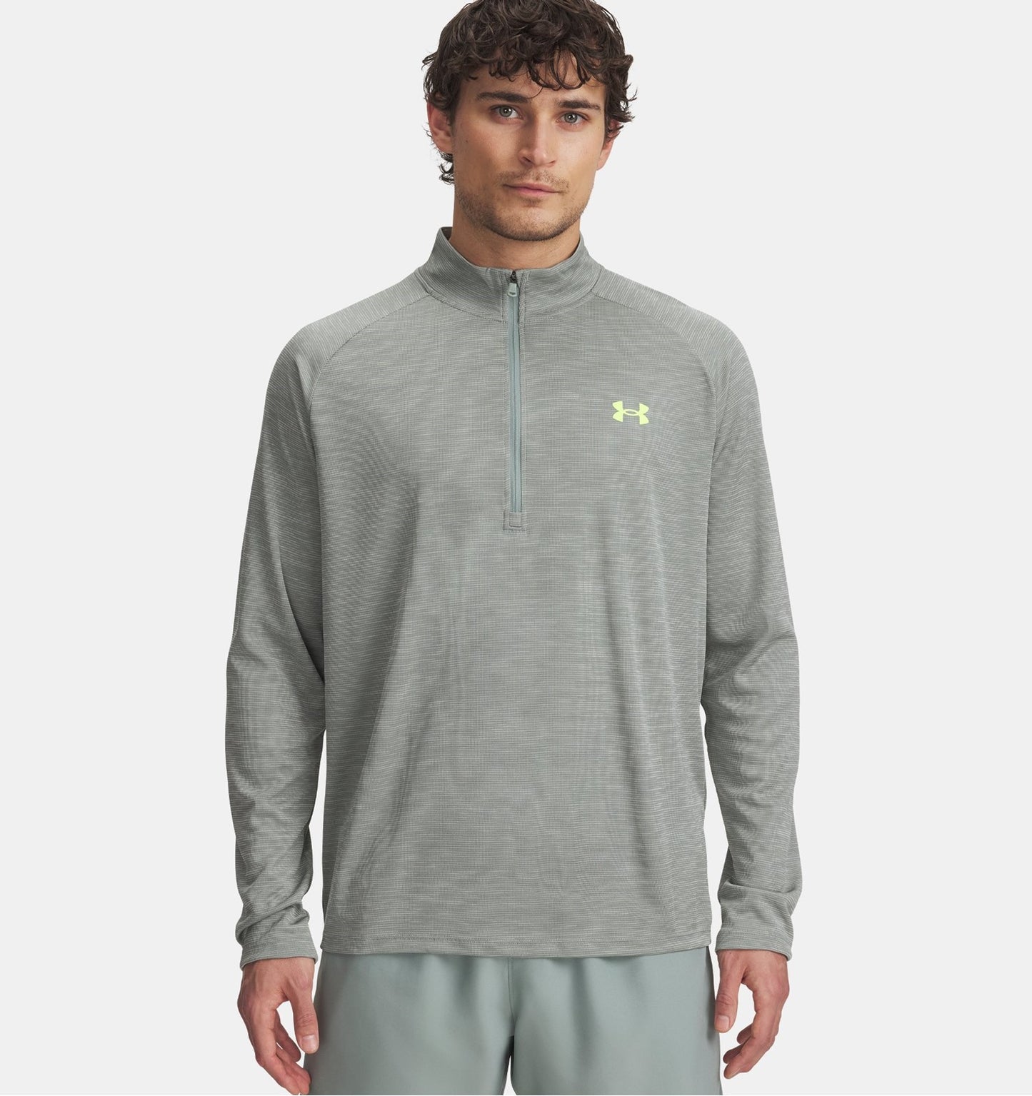 UNDER ARMOUR TECH TEXTURED HALF ZIP