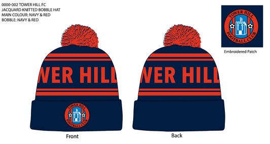 TOWER HILL FC BESPOKE BOBBLE HAT