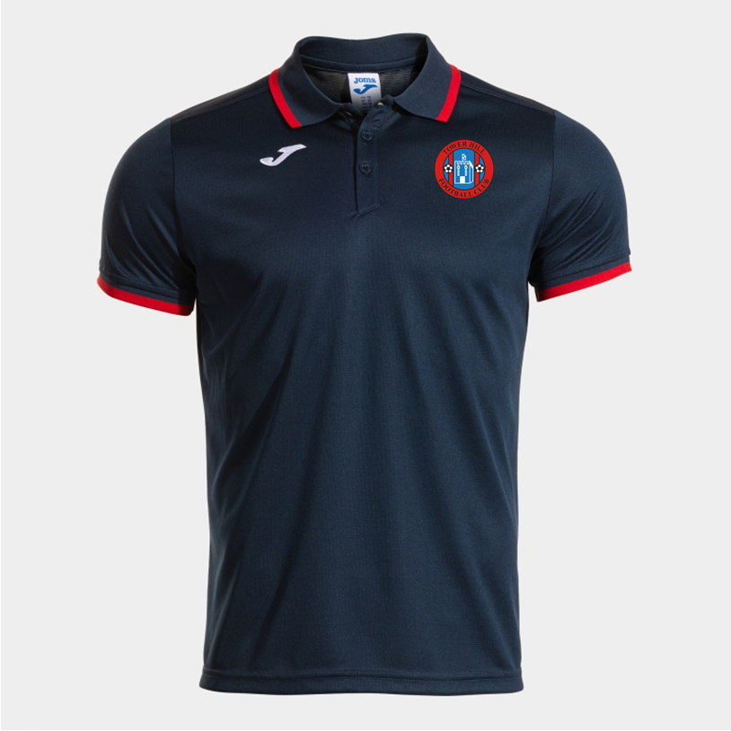 TOWER HILL FC MANAGERS COMBI PREMIUM POLO SHIRT SNR
