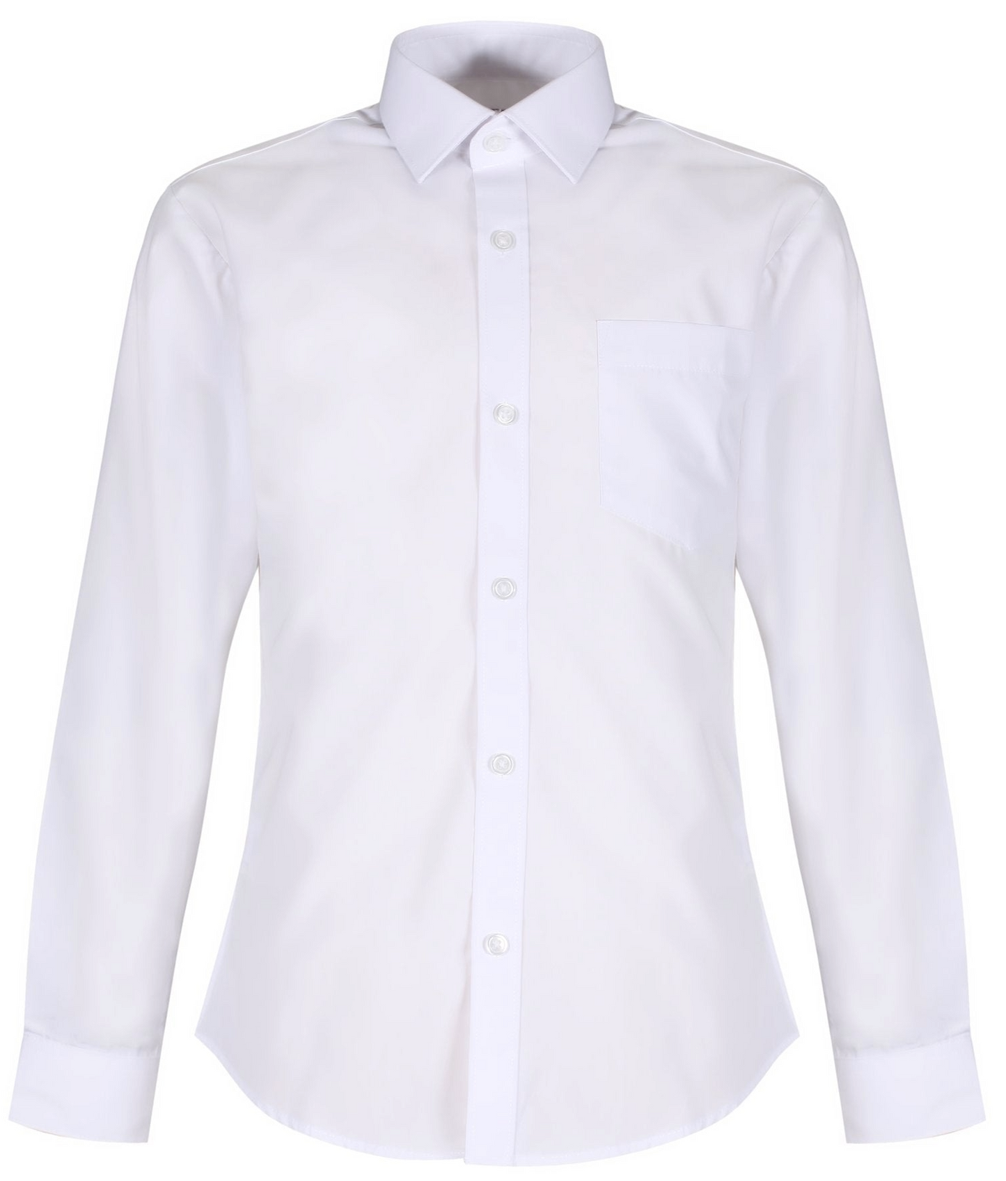 WHITE L/S SHIRTS TWIN PACK - 12.5" - 14"