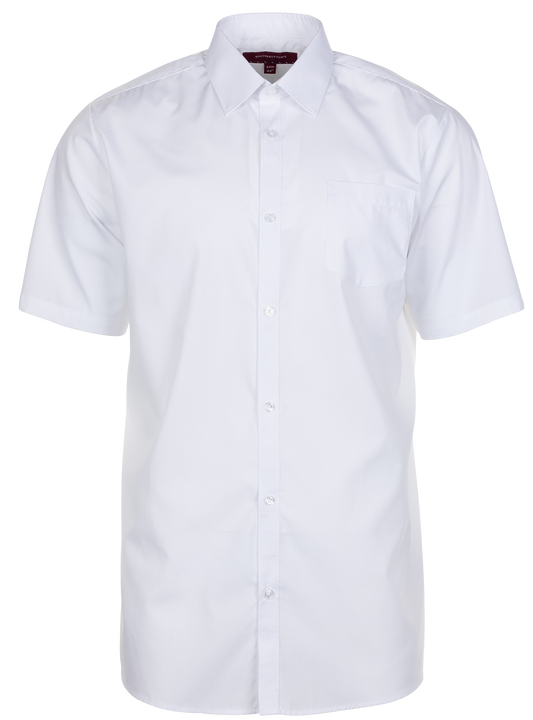 WHITE S/S SHIRTS TWIN PACK - 12.5" - 14"