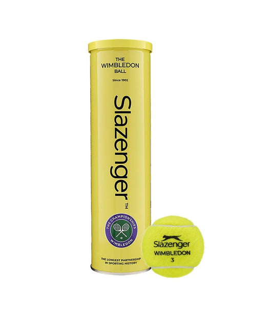 SLAZENGER WIMBLEDON 4 BALL TUBE